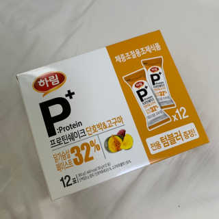 하림 P+ 닭가슴살 프로틴 쉐이크 — 5점을 준 리뷰어가 2019년 6월 올린 사용 사진