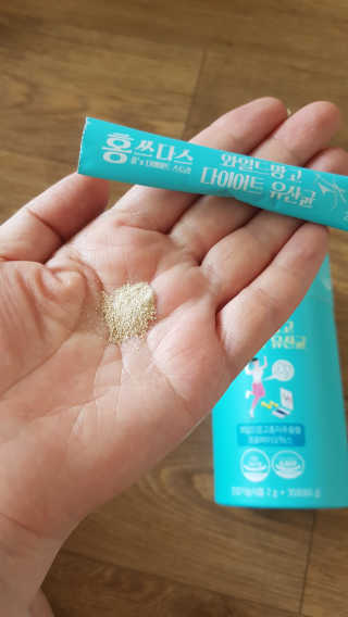 홍쓰다스 다이어트유산균, 체지방감소와 장건강개선 — 4점을 준 리뷰어가 2019년 8월 올린 사용 사진