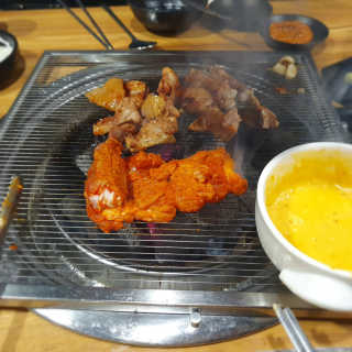 [춘여닭숯불닭갈비] 닭갈비 무한 2인+치즈퐁듀+음료수 — 5점을 준 리뷰어가 2019년 6월 올린 사용 사진