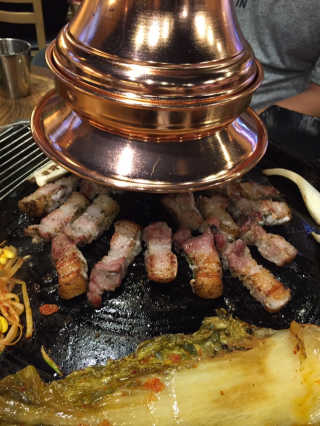 [화덕고깃간 마곡발산점] 화덕삼겹살2인분 — 1.5점을 준 리뷰어가 2019년 8월 올린 사용 사진