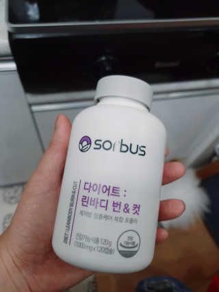 소버스 다이어트 린바디 번앤컷 — 5점을 준 리뷰어가 2019년 10월 올린 사용 사진