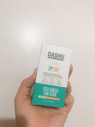 다슈코리아 다슈 솔루션 시카 쉴드 선스틱 — 5점을 준 리뷰어가 2020년 1월 올린 사용 사진