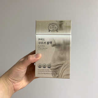 [하우투잇] 뤼에르 쿠르브 블랙 10ml x 30포 총 300ml — 4점을 준 리뷰어가 2020년 3월 올린 사용 사진