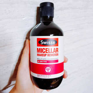 SWISSE 스위스 미셀라 메이크업 리무버 — 5점을 준 리뷰어가 2019년 12월 올린 사용 사진