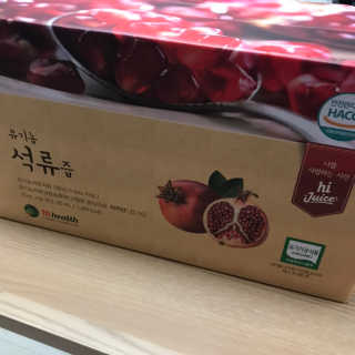 [하이헬스] 정말 진하고 맛있는 유기농 석류즙 30포 — 5점을 준 리뷰어가 2019년 11월 올린 사용 사진