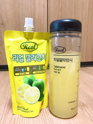 장수농가 리얼깔라만시 — 5점을 준 리뷰어가 2018년 6월 올린 사용 사진