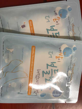 코코라 HAND & FOOT MASK SET — 5점을 준 리뷰어가 2017년 8월 올린 사용 사진