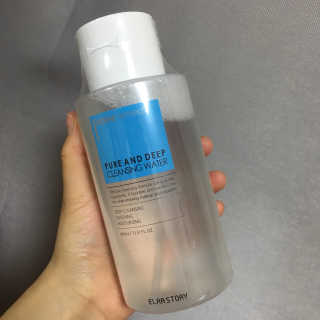 ELRASTORY 알파인레머디 퓨어 앤 딥 클렌징 워터 400ml — 4.33점을 준 리뷰어가 2018년 5월 올린 사용 사진