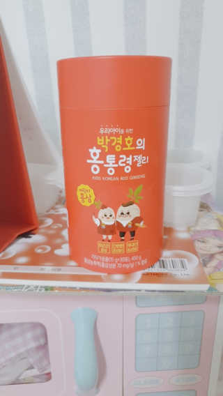 메이준뉴트리 박경호의 어린이 홍삼 홍통령젤리 30포 — 5점을 준 리뷰어가 2020년 2월 올린 사용 사진