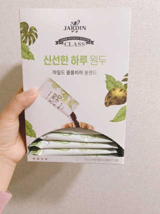 (주)쟈뎅 [쟈뎅] 클래스 신선한 하루 원두+여과지 SET — 5점을 준 리뷰어가 2019년 4월 올린 사용 사진