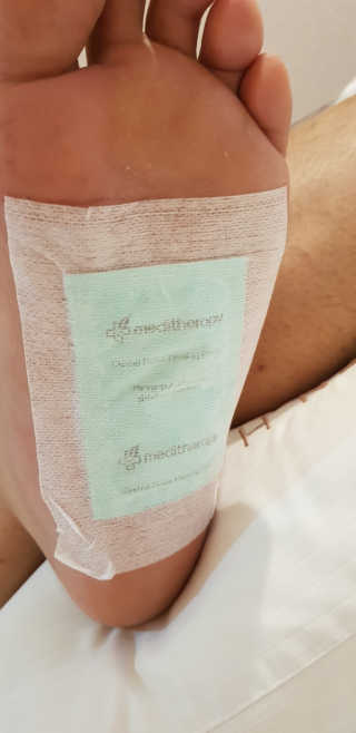 메디테라피 더마 릴렉스 힐링패치 — 5점을 준 리뷰어가 2018년 4월 올린 사용 사진