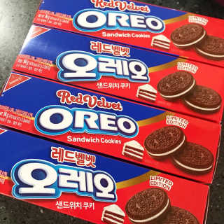 오레오 레드벨벳 — 5점을 준 리뷰어가 2018년 1월 올린 사용 사진