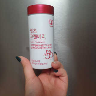 네츄럴굿띵스 잇츠 크랜베리 1병 30일분 — 5점을 준 리뷰어가 2019년 10월 올린 사용 사진