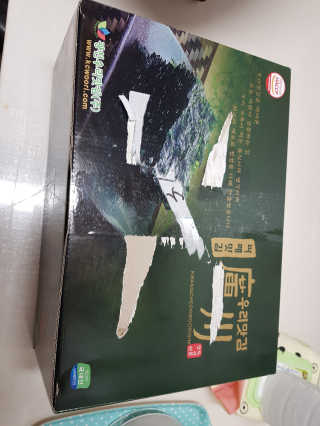 광천우리맛김 파래향 듬뿍, 바삭한 광천우리파래김 6매10봉 — 5점을 준 리뷰어가 2018년 6월 올린 사용 사진