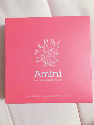아미니 아쿠아 프로텍터 선쿠션 — 5점을 준 리뷰어가 2019년 5월 올린 사용 사진