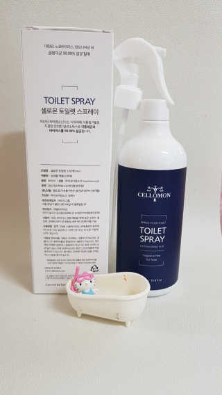 셀로몬 토일렛 스프레이 500ml — 5점을 준 리뷰어가 2018년 5월 올린 사용 사진