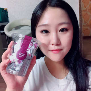 야시엔코 앰플수면팩 퍼플 — 5점을 준 리뷰어가 2018년 7월 올린 사용 사진