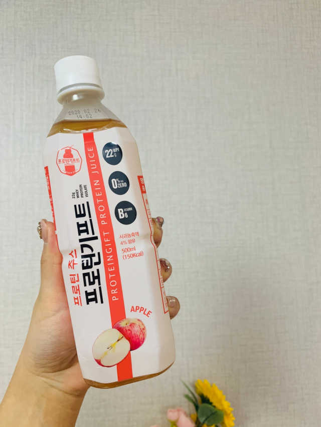 프로틴주스 프로틴기프트 리뷰 사진