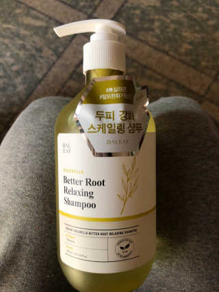 달리프 클로렐라 베러 루트 릴렉싱 샴푸 500ml — 4.5점을 준 리뷰어가 2019년 11월 올린 사용 사진