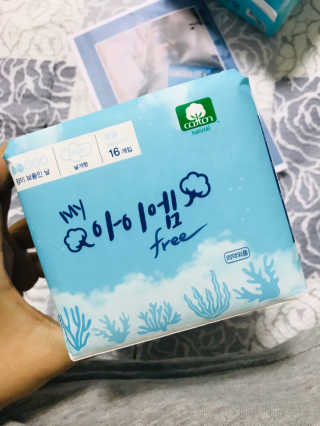보타메디 마이아이엠 생리대 — 4점을 준 리뷰어가 2019년 2월 올린 사용 사진