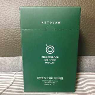 키토랩 방탄커피 디카페인 일주일용 — 5점을 준 리뷰어가 2019년 7월 올린 사용 사진