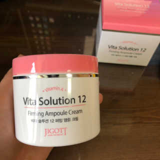 지고트 비타솔루션12 퍼밍 앰플 크림 100ml — 4점을 준 리뷰어가 2019년 7월 올린 사용 사진