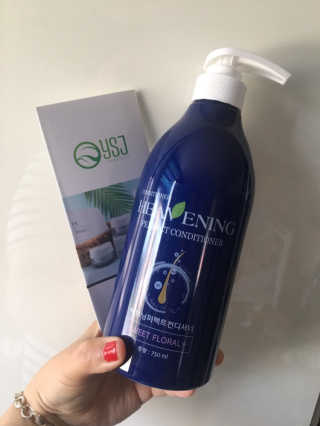 헤브닝 퍼펙트 컨디셔너 750ml — 5점을 준 리뷰어가 2019년 8월 올린 사용 사진
