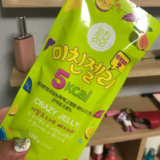 웰파인 [미친젤리]곤약젤리 깔라만시 트로피칼 7팩 1+1 — 5점을 준 리뷰어가 2018년 7월 올린 사용 사진