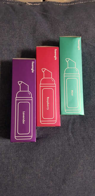폼글 I foamgle [폼글] 거품가글 50ml 3종 - 민트, 라벤더, 라즈베리 — 4.5점을 준 리뷰어가 2019년 11월 올린 사용 사진