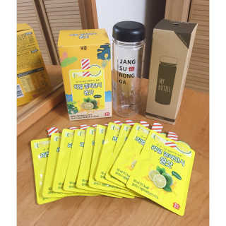 장수농가 리얼깔라만시 원샷 50ml 10팩+보틀 — 5점을 준 리뷰어가 2019년 5월 올린 사용 사진