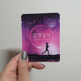 [감량공식] 다이어트 건강기능식품 — 4점을 준 리뷰어가 2019년 12월 올린 사용 사진