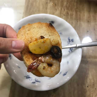 푸드어셈블 매콤 감바스 알 아히요  밀키트 — 5점을 준 리뷰어가 2019년 12월 올린 사용 사진