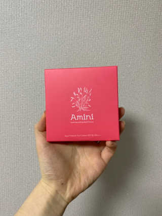 아미니 아쿠아 프로텍터 선쿠션 — 4점을 준 리뷰어가 2019년 4월 올린 사용 사진
