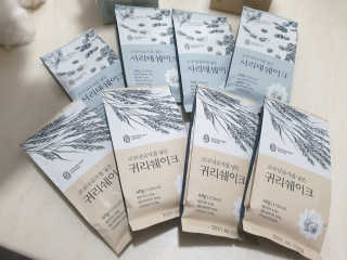 [착한습관]건강한 한끼, 귀리 쉐이크와 서리태 쉐이크 — 5점을 준 리뷰어가 2019년 7월 올린 사용 사진
