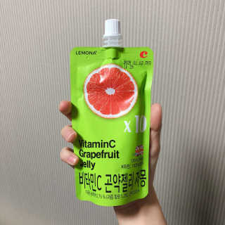 푸드마스터그룹 레모나 비타민C 곤약젤리 2종 — 5점을 준 리뷰어가 2019년 4월 올린 사용 사진