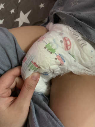 보솜이 액션핏 팬티형 — 5점을 준 리뷰어가 2019년 4월 올린 사용 사진