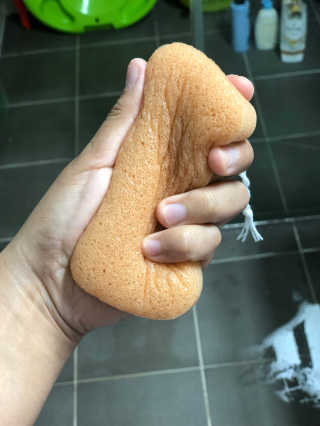 닥터로라 닥터롤라 엄마바바 오리지널 베이비 곤약 — 5점을 준 리뷰어가 2018년 11월 올린 사용 사진