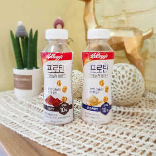 켈로그 프로틴바 멀티팩+프로틴 그래놀라 쉐이크 2종 — 5점을 준 리뷰어가 2020년 1월 올린 사용 사진