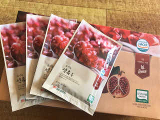 [하이헬스] 정말 진하고 맛있는 유기농 석류즙 30포 — 4점을 준 리뷰어가 2019년 11월 올린 사용 사진
