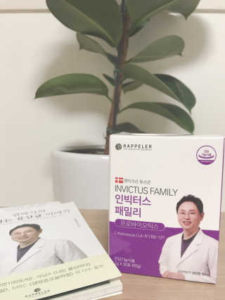 라플레 유해균을 이겨 튼튼한 장으로,  인빅터스 패밀리 — 4.5점을 준 리뷰어가 2019년 12월 올린 사용 사진