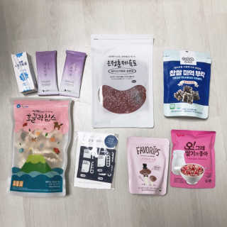 [맘마레시피] 맛과 건강이 한가득, 간식박스 2종 택1 — 5점을 준 리뷰어가 2019년 11월 올린 사용 사진