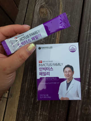 라플레 유해균을 이겨 튼튼한 장으로,  인빅터스 패밀리 — 5점을 준 리뷰어가 2019년 4월 올린 사용 사진