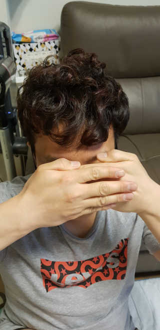 [헤어블리] 정품 시세이도펌 이용권 — 5점을 준 리뷰어가 2019년 4월 올린 사용 사진