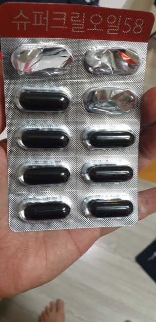 메이준뉴트리 슈퍼 크릴 오일58 1000mg x 30캡슐 — 5점을 준 리뷰어가 2020년 2월 올린 사용 사진