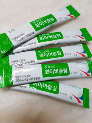 케이푸드 똥기사의 Kfood 화이버슬림 — 5점을 준 리뷰어가 2019년 9월 올린 사용 사진
