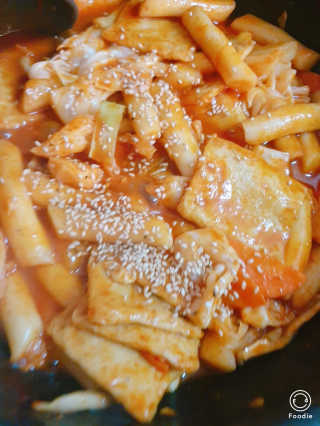 잠실맛집,홍코너떡볶이가우리집에[옛날맛,짜장맛옵션] — 5점을 준 리뷰어가 2020년 1월 올린 사용 사진