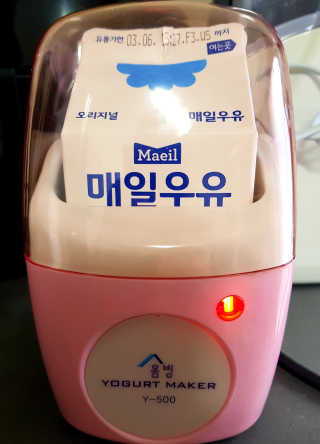 홈빙 에그랑치즈메이커+미니요구르트제조기Y-500 — 5점을 준 리뷰어가 2020년 3월 올린 사용 사진