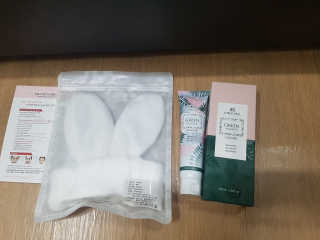 포레스트힐 그린 밸런스 클렌져 100ml + 토끼 헤어밴드 — 4점을 준 리뷰어가 2020년 2월 올린 사용 사진