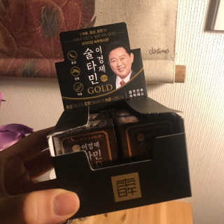 건강 활력 숙취해소 이경제 술타민 GOLD — 5점을 준 리뷰어가 2018년 12월 올린 사용 사진
