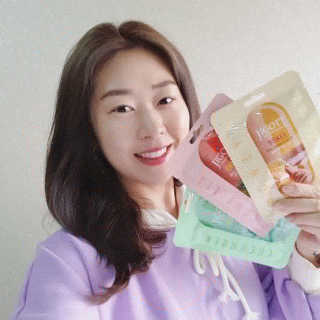 지고트 마스크팩 16종 — 3점을 준 리뷰어가 2019년 3월 올린 사용 사진